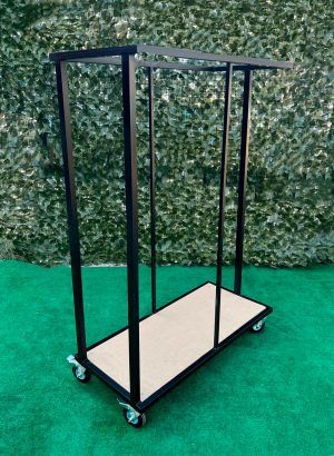CARRO TRANSPORTE SILLA PLEGABLE PATAS ACERO - Imagen 3