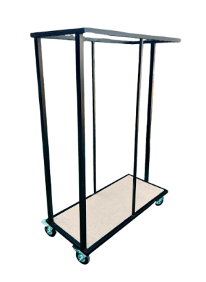 CARRO TRANSPORTE SILLA PLEGABLE PATAS ACERO