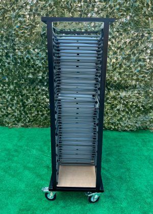 CARRO TRANSPORTE SILLA PLEGABLE PATAS ACERO - Imagen 4