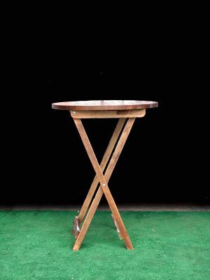 MESA ALTA VELADOR MADERA - Imagen 6