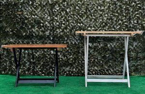 MESA ALTA VELADOR MADERA - Imagen 11