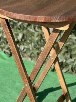 MESA ALTA VELADOR MADERA - Imagen 10