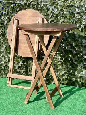 MESA ALTA VELADOR MADERA - Imagen 16