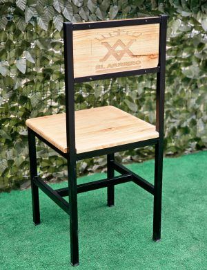 SILLA INDUSTRIAL RESPALDO MARCADO - Imagen 2
