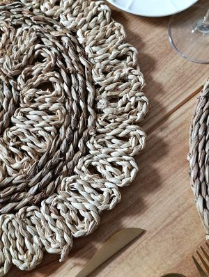BAJOPLATO FLOR MAÍZ 35CM⌀ - Imagen 9