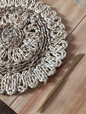 BAJOPLATO FLOR MAÍZ 35CM⌀ - Imagen 6