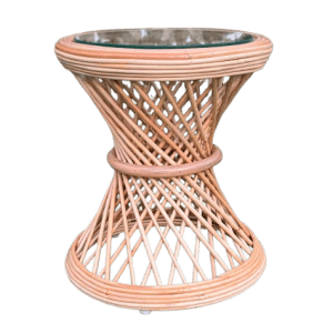 Mesa baja espiral de ocasión
