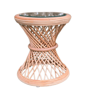 Mesa baja espiral de ocasión