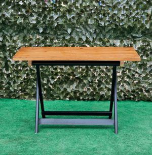 MESA VELADOR MADERA PLEGABLE - Imagen 3