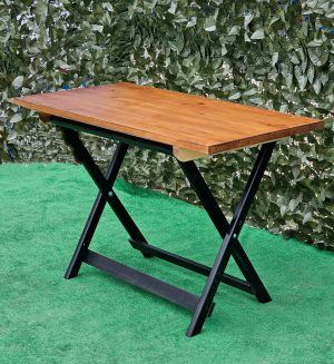 MESA VELADOR MADERA PLEGABLE - Imagen 4