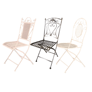 SILLA DE FORJA PLEGABLE