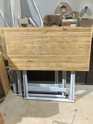 MESA VELADOR MADERA PLEGABLE - Imagen 9