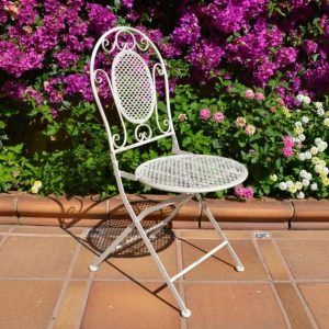 SILLA DE FORJA PLEGABLE - Imagen 6