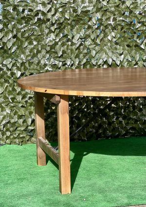 MESA MADERA REDONDA PLEGABLE - Imagen 4