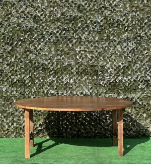 MESA MADERA REDONDA PLEGABLE - Imagen 2