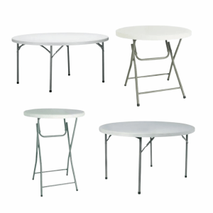 MESA REDONDA PLEGABLE RESOL