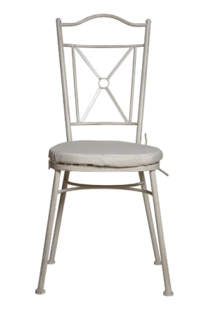 SILLA FORJA APILABLE CON COJÍN - Imagen 7