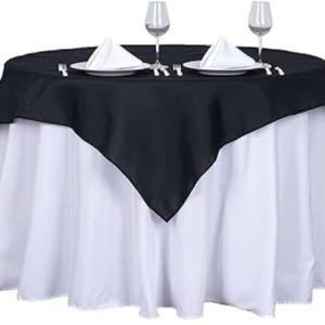 CUBREMANTELES NEGROS 202x202 LOTE (OFERTA LIQUIDACIÓN)