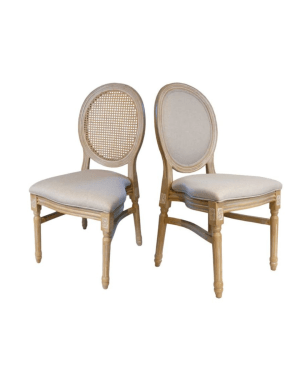 SILLA LUIS XVI EFECTO MADERA