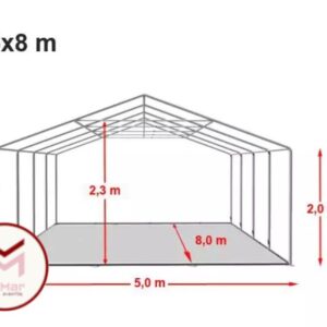 carpa jardín