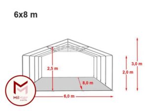 Carpa 6x8 PREMIUM PLUS - Imagen 8