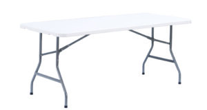 MESA RECTANGULAR PLEGABLE 183x75CM - Imagen 4