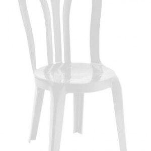 silla garrocha blanca