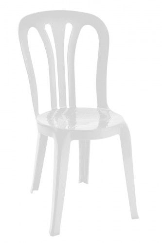 silla garrocha blanca
