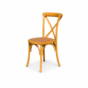 SILLA CROSSBACK MADERA NATURAL