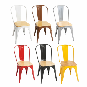 SILLA TÓLIX ASIENTO MADERA