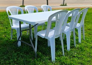 SILLA SIN BRAZOS NEW EVENT BLANCA - Imagen 2