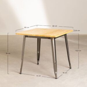 MESA TÓLIX MADERA - Imagen 3