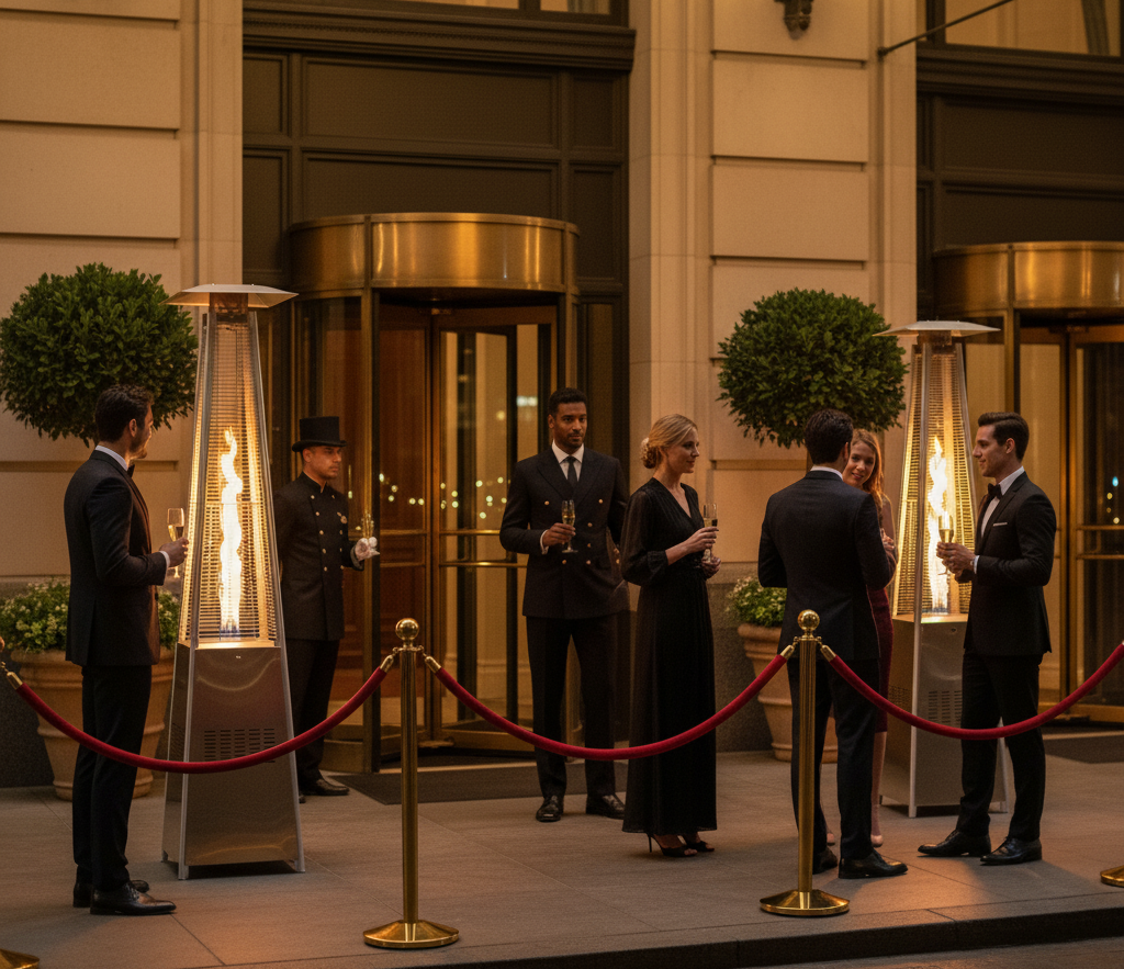 ESTUFA PIRÁMIDE ACERO INOXIDABLE - Imagen 3