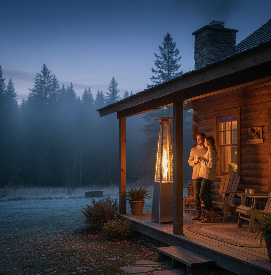 ESTUFA PIRÁMIDE ACERO INOXIDABLE - Imagen 4