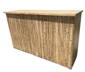 BARRA DE MADERA DESMONTABLE