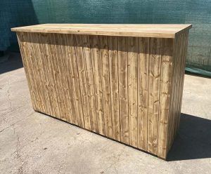 BARRA DE MADERA DESMONTABLE - Imagen 8