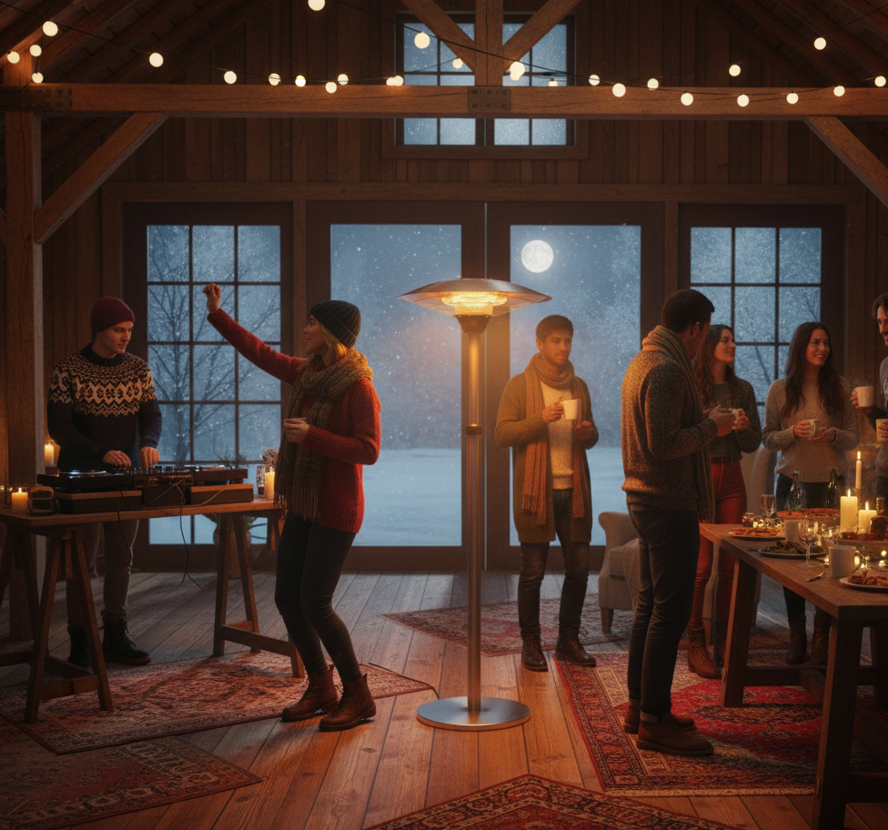 ESTUFA ELÉCTRICA SETA - Imagen 3