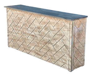 BARRA DE MADERA LADRILLO