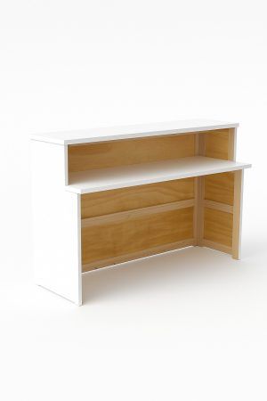 MOSTRADOR DOBLE ALTURA MADERA - Imagen 2