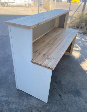 MOSTRADOR DOBLE ALTURA MADERA - Imagen 9
