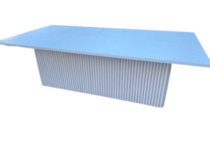 MESA RECTANGULAR MODELO LISTADA