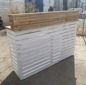 MOSTRADOR DOBLE ALTURA MADERA - Imagen 10