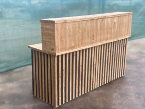 MOSTRADOR DOBLE ALTURA MADERA - Imagen 6