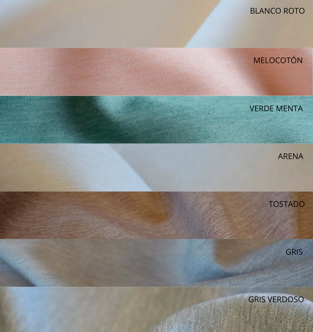 MANTEL REDONDO FALSO LINO 180CM/200CM - Imagen 3