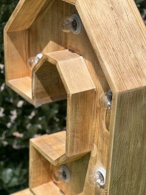 NÚMEROS DE MADERA CON LUZ - Imagen 13