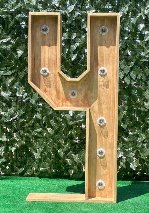 NÚMEROS DE MADERA CON LUZ - Imagen 16