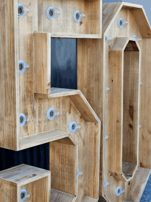 NÚMEROS DE MADERA CON LUZ - Imagen 6