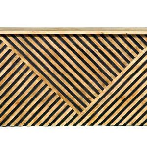 BARRA DE MADERA LISTADA DIAGONAL