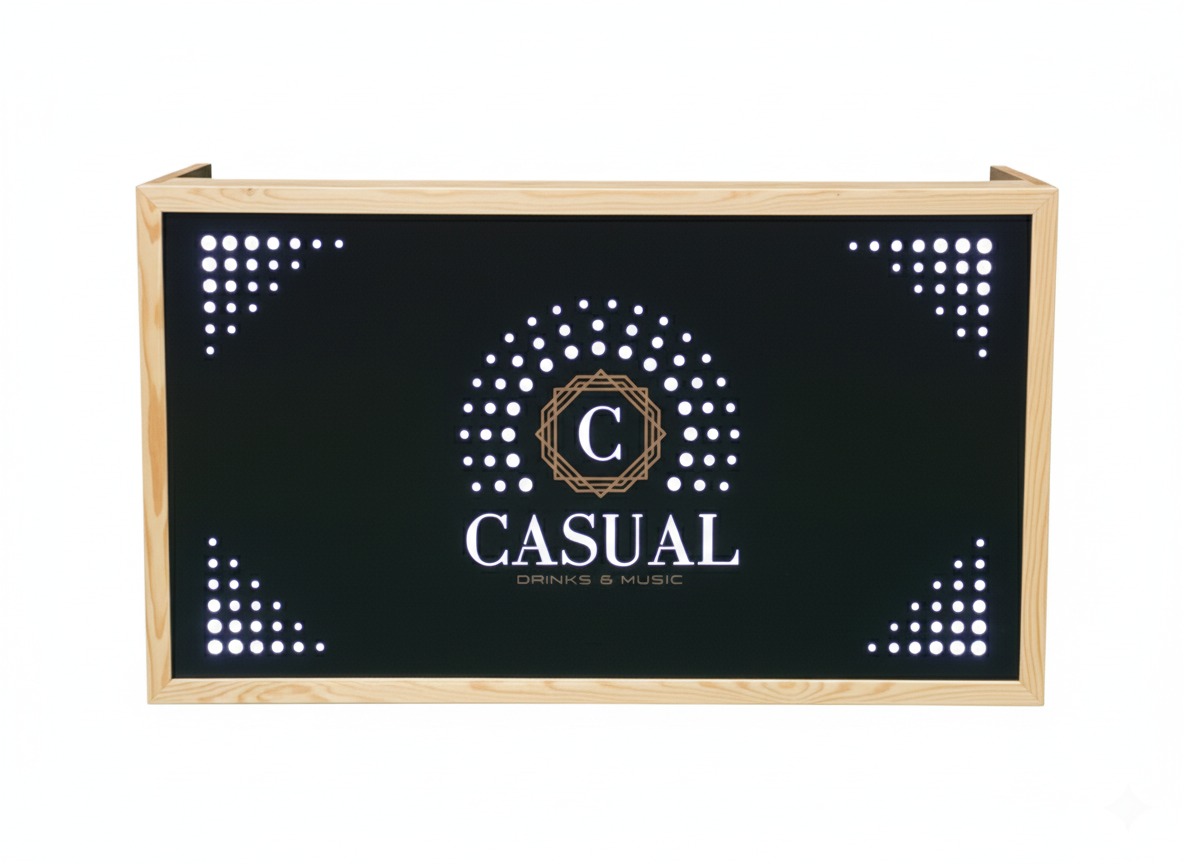 CABINA PARA DJ TROQUELADA