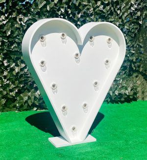 CORAZÓN DE MADERA CON LUCES 100CM - Imagen 9